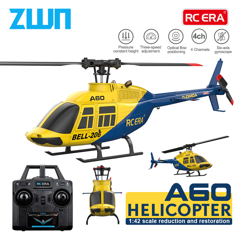 Rc Helicopter Nitro - A60 RC Helikopter 2.4G 6 Eksenli