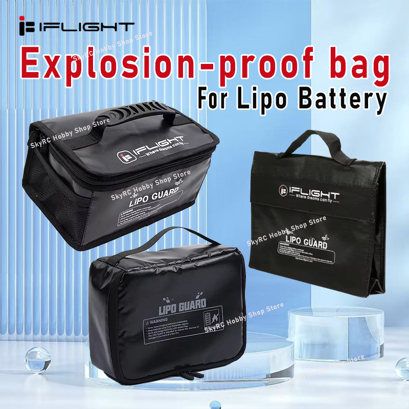 Rc Helicopter Bag - IFlight Patlamaya Dayanıklı Lipo Pil Saklama