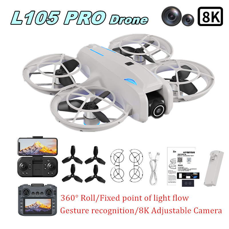 L105 PRO Drone Duel 8k Lens Ta - Rc Helicopter Case incelemesi ve fiyatı